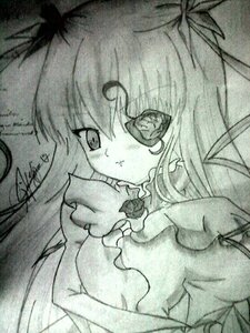 Rating: Safe Score: 0 Tags: 1girl barasuishou bow breasts image long_hair looking_at_viewer monochrome solo traditional_media User: admin