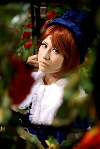 Rating: Safe Score: 0 Tags: 1girl bangs blurry brown_hair christmas christmas_tree closed_mouth depth_of_field green_eyes hat lips looking_at_viewer realistic short_hair solo souseiseki swept_bangs User: admin