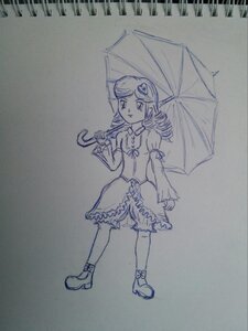 Rating: Safe Score: 0 Tags: 1girl detached_sleeves frog frog_hair_ornament full_body geta hair_ornament holding_umbrella image kanaria karakasa_obake kochiya_sanae long_sleeves monochrome parasol photo rain skirt solo standing tatara_kogasa traditional_media umbrella User: admin