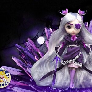 Rating: Safe Score: 0 Tags: 1girl barasuishou doll dress eyepatch flower full_moon long_hair moon purple_dress purple_flower purple_rose rose solo striped thighhighs very_long_hair User: admin