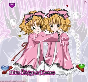 Rating: Safe Score: 0 Tags: 2girls blonde_hair bow dress frills full_body green_eyes hair_bow heart hina_ichigo hinaichigo image long_sleeves looking_at_viewer multiple_girls pink_bow pink_dress short_hair siblings sisters smile solo twins User: admin