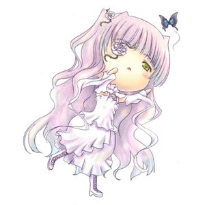 Rating: Safe Score: 0 Tags: 1girl boots bug butterfly chibi cross-laced_footwear dress flower image insect kirakishou long_hair one_eye_closed rose solo traditional_media very_long_hair User: admin