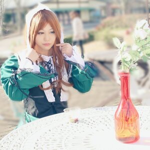Rating: Safe Score: 0 Tags: 1girl 3d blonde_hair blurry blurry_background blurry_foreground brown_hair depth_of_field dress green_dress long_hair long_sleeves outdoors photo realistic ribbon smile solo suiseiseki User: admin