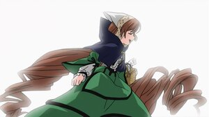 Rating: Safe Score: 0 Tags: 1girl blush brown_hair closed_eyes dress drill_hair green_dress image long_sleeves profile ringlets solo suiseiseki User: admin