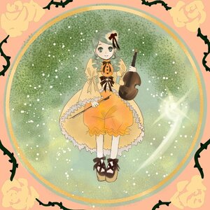Rating: Safe Score: 0 Tags: 1girl bat bloomers bow halloween image jack-o'-lantern kanaria pumpkin ribbon solo User: admin