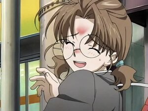 Rating: Safe Score: 0 Tags: 1girl bangs blush brown_hair closed_eyes glasses human indoors long_sleeves open_mouth sakurada_nori screenshot smile solo twintails upper_body User: admin