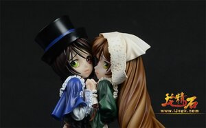 Rating: Safe Score: 0 Tags: 2girls brown_hair doll dress frills green_dress green_eyes hat holding_hands long_hair long_sleeves looking_at_viewer multiple_dolls multiple_girls short_hair siblings sisters souseiseki suiseiseki tagme top_hat twins very_long_hair User: admin