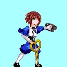 Rating: Safe Score: 0 Tags: 1girl blue_background blue_dress brown_hair dress full_body green_eyes heterochromia holding image long_sleeves pantyhose red_eyes short_hair simple_background solo souseiseki white_legwear User: admin