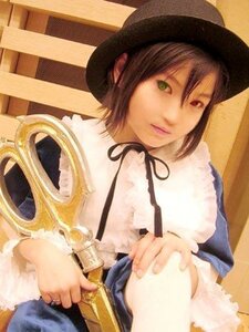 Rating: Safe Score: 0 Tags: 1girl auto_tagged brown_hair green_eyes hat heterochromia lips long_sleeves looking_at_viewer red_eyes short_hair solo souseiseki User: admin