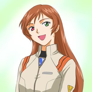 Rating: Safe Score: 0 Tags: 1girl :d auto_tagged bangs bodysuit brown_hair commentary_request gradient gradient_background green_eyes heterochromia ibuki_maya image kurai_(cry) long_hair looking_at_viewer neon_genesis_evangelion open_mouth red_eyes rozen_maiden smile solo suiseiseki uniform upper_body User: admin