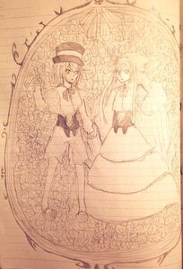 Rating: Safe Score: 0 Tags: 2girls bow dress hat image lineart long_hair maribel_hearn monochrome multiple_girls pair short_hair smile souseiseki suiseiseki usami_renko User: admin
