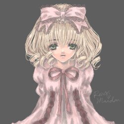 Rating: Safe Score: 0 Tags: 1girl black_background blonde_hair bow dress grey_background hina_ichigo hinaichigo image mosaic_censoring pink_bow pink_dress ribbon short_hair simple_background solo upper_body User: admin