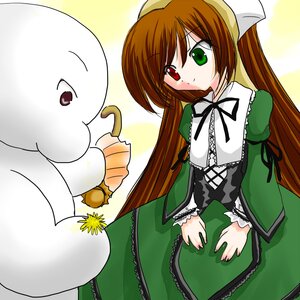 Rating: Safe Score: 0 Tags: 1girl brown_hair dress frills green_dress green_eyes head_scarf heterochromia image long_hair long_sleeves looking_at_viewer red_eyes solo suiseiseki very_long_hair watering_can User: admin