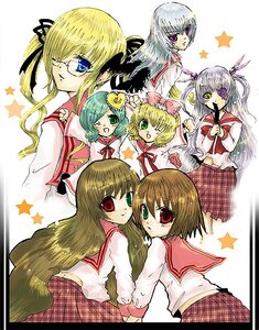 Rating: Safe Score: 0 Tags: 6+girls blonde_hair blue_eyes brown_hair eyepatch glasses green_eyes hair_ornament heterochromia hina_ichigo image kanaria long_hair long_sleeves looking_at_viewer multiple multiple_girls one_eye_closed open_mouth plaid plaid_skirt red_eyes ribbon school_uniform serafuku shinku short_hair skirt smile souseiseki star_(symbol) starfish starry_background suigintou suiseiseki tagme twintails very_long_hair User: admin