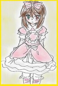 Rating: Safe Score: 0 Tags: 1boy auto_tagged blush bow brown_hair costume_switch dress frills green_eyes hair_bow heterochromia image long_sleeves looking_at_viewer otoko_no_ko pink_bow ribbon short_hair solo souseiseki tears yellow_background User: admin