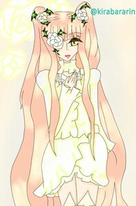 Rating: Safe Score: 0 Tags: 1girl dress flower image kirakishou long_hair personification pink_hair solo twitter_username very_long_hair yellow_eyes User: admin