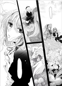 Rating: Safe Score: 0 Tags: comic dress flower flower_field greyscale image monochrome multiple_girls short_hair silent_comic solo suigintou User: admin
