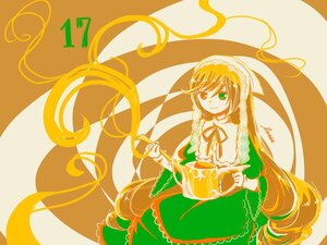 Rating: Safe Score: 0 Tags: 1girl absurdly_long_hair black_ribbon dress frills green_dress green_eyes heterochromia image long_hair long_sleeves red_eyes ribbon smile solo suiseiseki very_long_hair User: admin