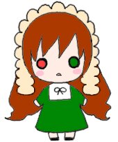 Rating: Safe Score: 0 Tags: 1girl chibi dress full_body green_dress green_eyes heterochromia image long_hair looking_at_viewer orange_hair red_eyes simple_background solo standing suiseiseki white_background User: admin