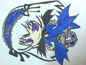 Rating: Safe Score: 0 Tags: 1girl blue_eyes chibi dress frills full_body gothic_lolita image lolita_fashion lolita_hairband long_hair long_sleeves looking_at_viewer neck_ribbon ribbon smile solo suigintou wings User: admin