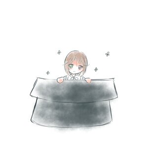 Rating: Safe Score: 0 Tags: 1girl blush brown_hair bug butterfly green_eyes heterochromia image in_container insect looking_at_viewer shirt short_hair simple_background solo souseiseki striped white_background User: admin