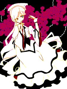 Rating: Safe Score: 0 Tags: 1girl dress flower image long_hair red_flower red_rose rose solo suiseiseki thorns User: admin