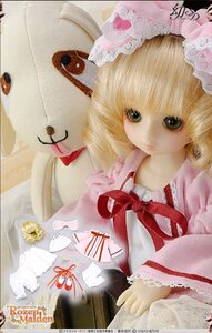 Rating: Safe Score: 0 Tags: 1girl artist_name blonde_hair doll flower frills green_eyes hinaichigo ribbon solo watermark User: admin