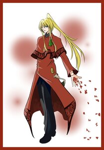 Rating: Safe Score: 0 Tags: blonde_hair blue_eyes boots dress full_body image long_hair ponytail shinku solo User: admin