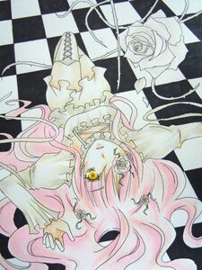Rating: Safe Score: 0 Tags: 1girl argyle argyle_background argyle_legwear black_rock_shooter_(character) board_game checkerboard_cookie checkered checkered_background checkered_floor checkered_kimono checkered_scarf checkered_skirt chess_piece colorful flag floor flower hair_ornament image king_(chess) kirakishou knight_(chess) long_hair lying marker_(medium) on_back on_floor perspective petals pink_flower pink_hair pink_rose race_queen rose solo thighhighs tile_floor tile_wall tiles traditional_media vanishing_point white_rose yellow_eyes yellow_flower User: admin