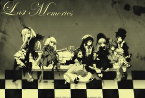 Rating: Safe Score: 0 Tags: 1boy 6+girls argyle argyle_background argyle_legwear black_rock_shooter_(character) board_game boots chair checkerboard_cookie checkered checkered_background checkered_floor checkered_kimono checkered_scarf checkered_skirt chess_piece cookie copyright_name crossed_legs diamond_(shape) dress flag floor gohei hair_ornament happy_halloween hat himekaidou_hatate holding_flag image instrument king_(chess) kiseru knight_(chess) long_hair map mop multiple multiple_girls on_floor perspective petals pillar pipe race_queen reflection reflective_floor ribbon rook_(chess) scythe shide shoes stone_floor tagme thighhighs tile_floor tile_wall tiles top_hat twintails vanishing_point violin wings User: admin