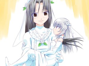 Rating: Safe Score: 0 Tags: 2girls artist_request blush bridal_veil bride brown_eyes carrying doll dress flower formal gloves image jewelry kakizaki_megu long_hair multiple_girls necklace princess_carry rozen_maiden silver_hair smile solo striped suigintou suit veil wedding wedding_dress white_dress white_flower white_gloves wife_and_wife wings yuri User: admin