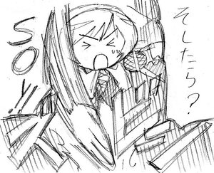 Rating: Safe Score: 0 Tags: 1girl >_< closed_eyes emphasis_lines greyscale image long_hair microphone monochrome music open_mouth singing sketch solo suiseiseki User: admin