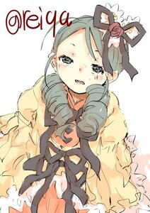Rating: Safe Score: 0 Tags: 1girl black_eyes blush dress drill_hair flower frills green_hair hair_flower hair_ornament image kanaria long_sleeves looking_at_viewer open_mouth red_rose rose solo twin_drills User: admin