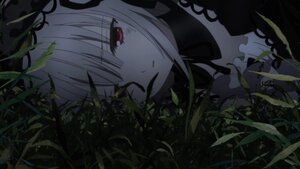 Rating: Safe Score: 0 Tags: 1girl bangs black_dress black_ribbon closed_mouth eyebrows_visible_through_hair flower grey_hair hair_ribbon image leaf long_hair looking_at_viewer one_eye_closed plant red_eyes ribbon solo suigintou User: admin