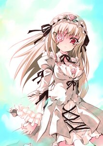 Rating: Safe Score: 0 Tags: 1girl blonde_hair breasts commentary_request costume_switch dress eyepatch flower frills fusion hairband image kirakishou lolita_fashion lolita_hairband long_hair long_sleeves looking_at_viewer medium_breasts pink_flower pink_rose red_eyes ribbon rose rozen_maiden solo suigintou tousen User: admin