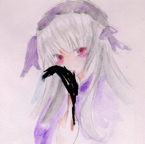 Rating: Safe Score: 0 Tags: 1girl blush dress image long_hair looking_at_viewer red_eyes solo suigintou User: admin