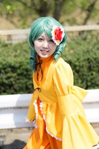 Rating: Safe Score: 0 Tags: 1girl 3d blurry blurry_background depth_of_field dress flower hair_flower hair_ornament kanaria lips outdoors photo see-through smile solo yellow_dress User: admin