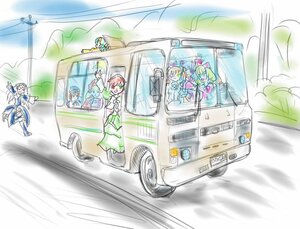 Rating: Safe Score: 0 Tags: blonde_hair bow car dress green_eyes green_hair ground_vehicle image motor_vehicle multiple multiple_girls pink_hair short_hair tagme User: admin