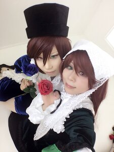 Rating: Safe Score: 0 Tags: blue_flower blue_rose brown_hair flower green_eyes hat heterochromia multiple_boys multiple_cosplay pink_rose purple_rose red_eyes red_flower red_rose rose siblings smile souseiseki suiseiseki tagme twins white_rose yellow_rose User: admin