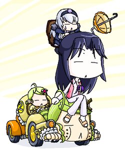 Rating: Safe Score: 0 Tags: 3girls ahoge image kakizaki_megu kanaria long_hair multiple_girls pair striped suigintou User: admin