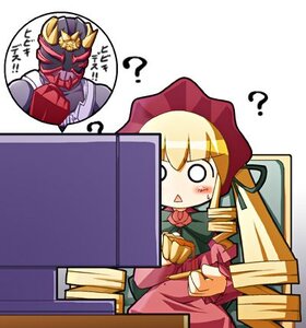 Rating: Safe Score: 0 Tags: 1girl ? blonde_hair blush bonnet confused dress drill_hair flower food image o_o rose shinku solo spoken_question_mark User: admin