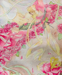 Rating: Safe Score: 0 Tags: 1girl blonde_hair closed_eyes flower hair_ribbon image long_hair pink_flower pink_rose purple_rose red_flower red_rose ribbon rose rose_petals shinku solo thorns traditional_media watercolor_(medium) User: admin
