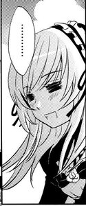 Rating: Safe Score: 0 Tags: ... 1girl greyscale hairband image lolita_hairband long_hair monochrome smile solo spoken_ellipsis suigintou User: admin