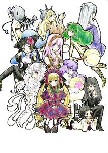 Rating: Safe Score: 0 Tags: 6+girls ball black_hair blonde_hair blue_eyes bonnet dress fan flower green_hair hair_ornament hat image long_hair multiple multiple_girls pink_hair shinku smile tagme twintails very_long_hair yellow_eyes User: admin