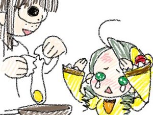 Rating: Safe Score: 0 Tags: glasses green_eyes image kanaria kusabue_mitsu long_sleeves simple_background solo User: admin