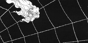 Rating: Safe Score: 0 Tags: 1girl argyle argyle_background checkered checkered_background checkered_floor greyscale hair_ornament image kirakishou long_hair monochrome solo tile_floor tiles User: admin