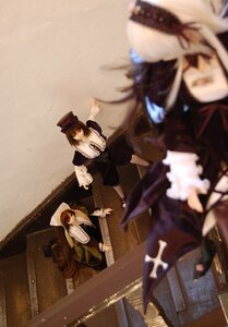 Rating: Safe Score: 0 Tags: blonde_hair blurry blurry_background blurry_foreground brown_hair depth_of_field doll dress hat long_hair motion_blur multiple_dolls multiple_girls photo red_eyes tagme User: admin