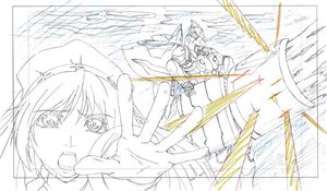 Rating: Safe Score: 0 Tags: image monochrome open_mouth sketch solo suiseiseki User: admin