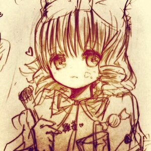 Rating: Safe Score: 0 Tags: 1girl :t heart heart_of_string hinaichigo image komeiji_koishi monochrome no_headwear pout solo traditional_media User: admin