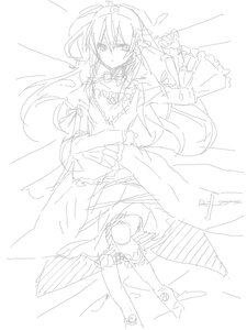 Rating: Safe Score: 0 Tags: 1girl akemi_homura auto_tagged dress flower greyscale image long_hair lying monochrome rose solo suigintou User: admin